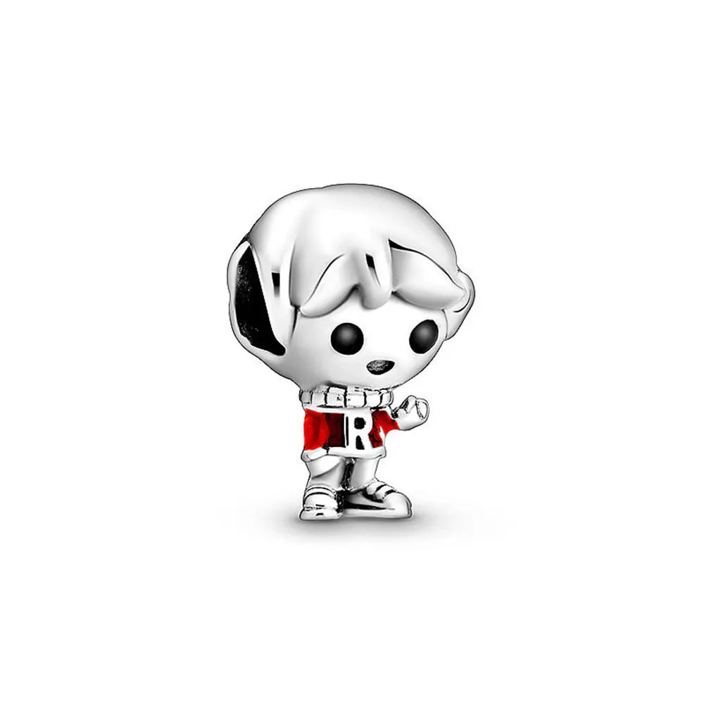 2025 925 Sterling Silver Lucky Ladybug Key Pendant Charm Bead | Fits Original Bracelet DIY Jewelry Making