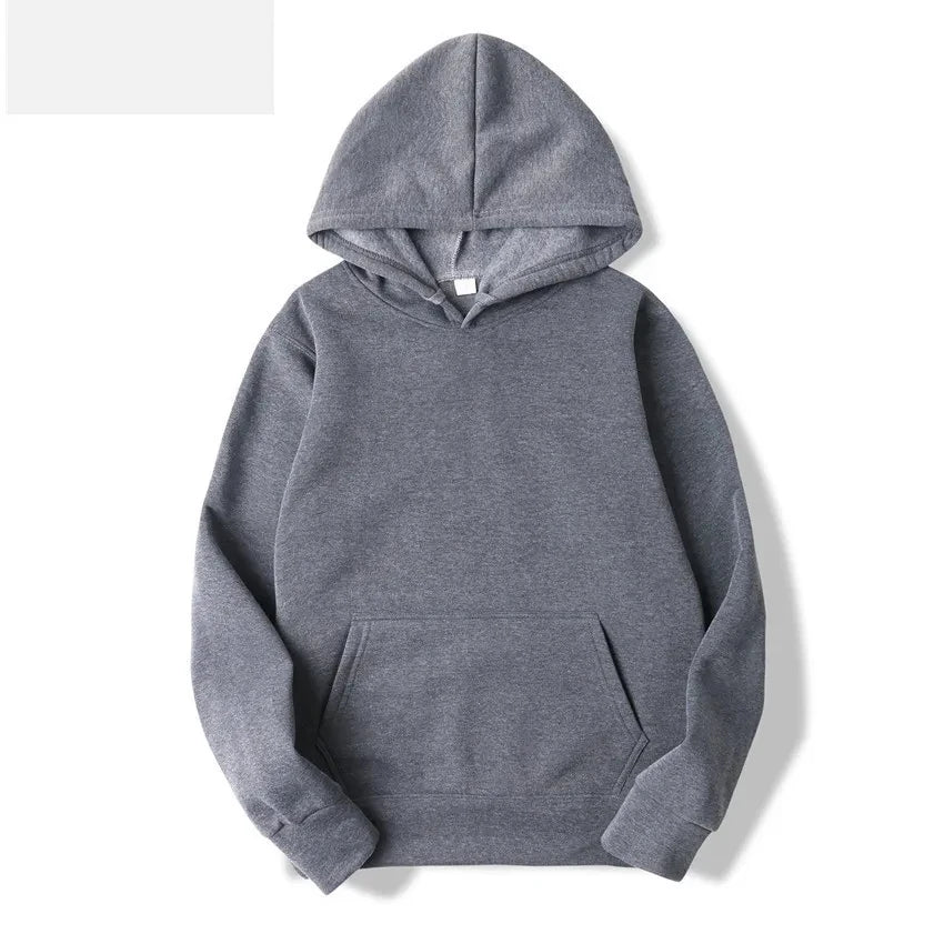 2025 Unisex Heavyweight Hoodie | American High Street Hooded Pullover | Men & Women Plus Size