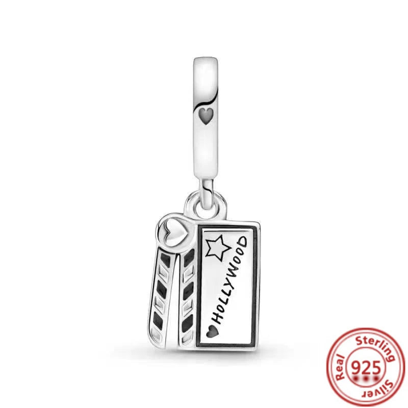 2025 Classic 925 Sterling Silver Aircraft Whistle Gear Charms | Fit Original Bracelet DIY Jewelry Birthday Gift