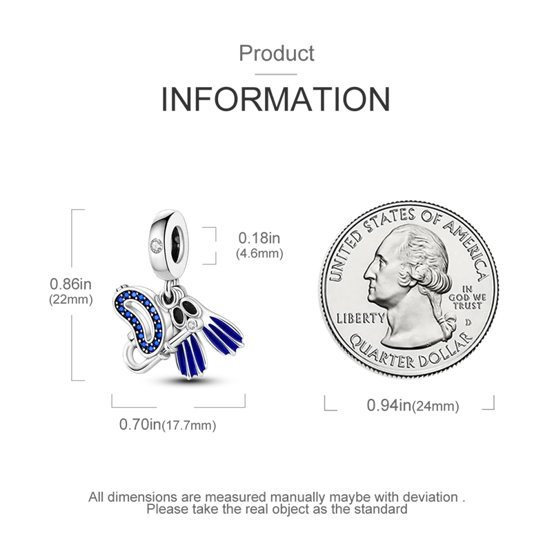 100% 925 Sterling Silver Dinosaur Frog Butterfly Charms Beads | Fit 4mm Bracelets DIY Anniversary Jewelry