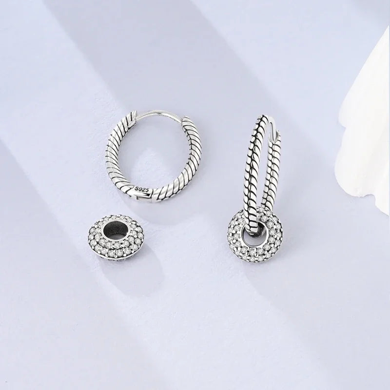 925 Sterling Silver Luminous Firefly Earrings | Original Design Pendant Earrings for Women – Luxury Wedding & Anniversary Jewelry Gift