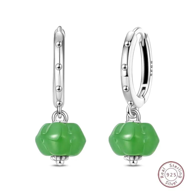 New Original 925 Sterling Silver Sweetheart Bow & Crab Ocean Earrings | Donut Zircon Round Design Women’s Fine Jewelry