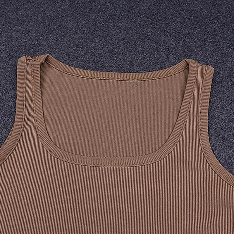 Sleeveless Knit Bodysuit – Sexy Bodycon Off Shoulder Halter Top for Women | Summer 2024 Casual Clubwear