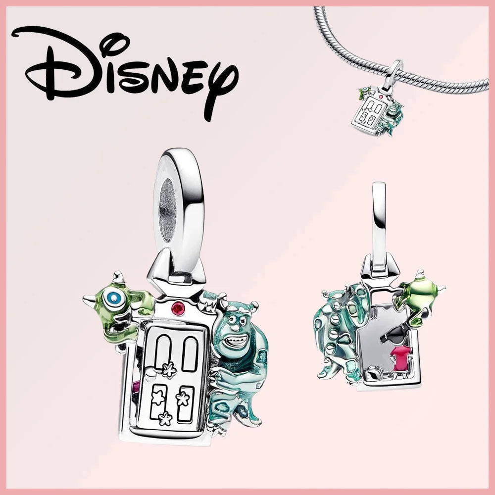 Disney Deadpool Stitch Minnie Winnie 925 Sterling Silver Dangle Charms – Fit Original Bracelet