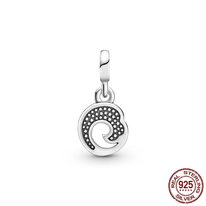 925 Silver 👁️ Eye Medallion Pendant | Pandora Fit DIY Connector Charm