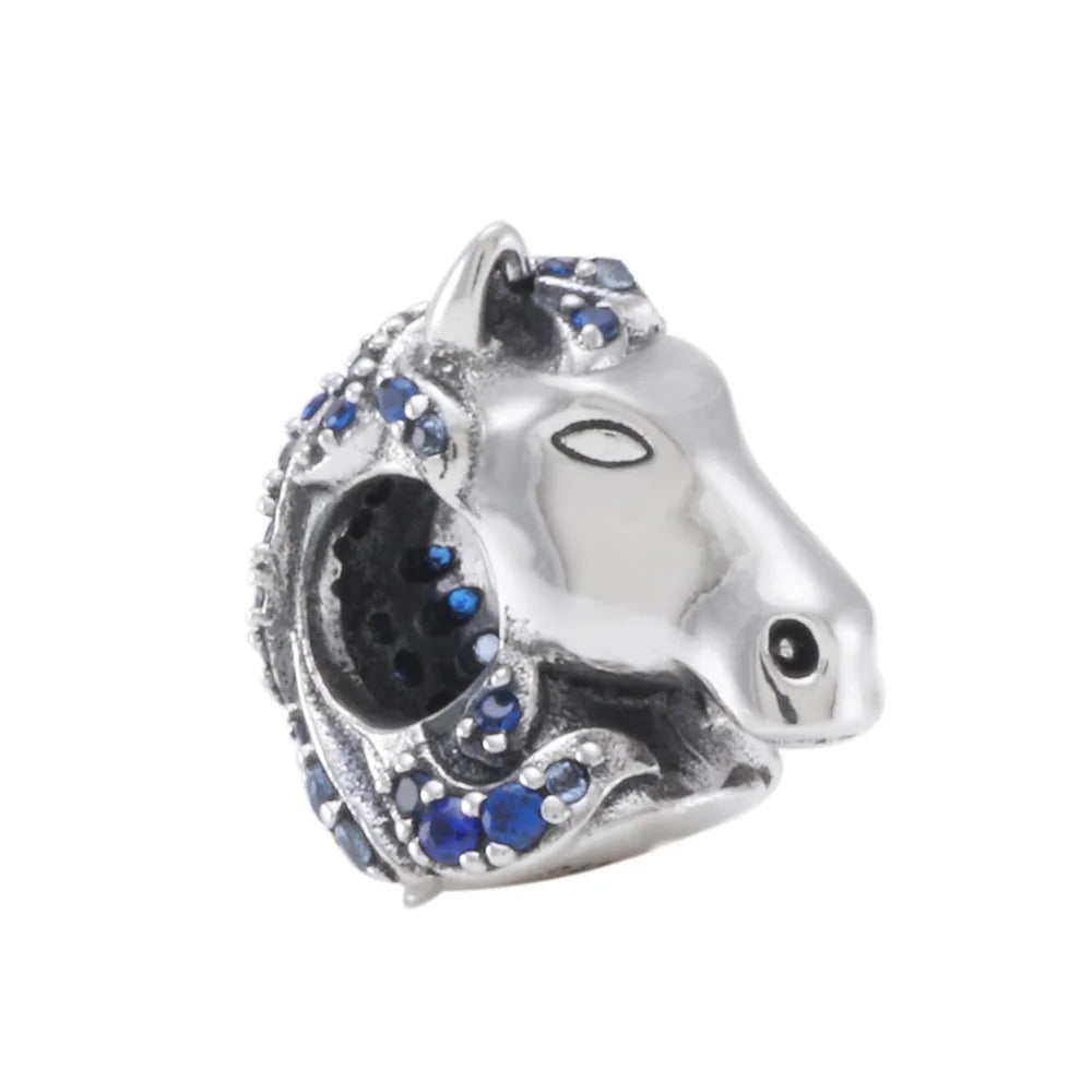 925 Sterling Silver Disney Castle Flower Fairy Rabbit Wings Charm | Fits Original Bracelet Pendant Women DIY Jewelry