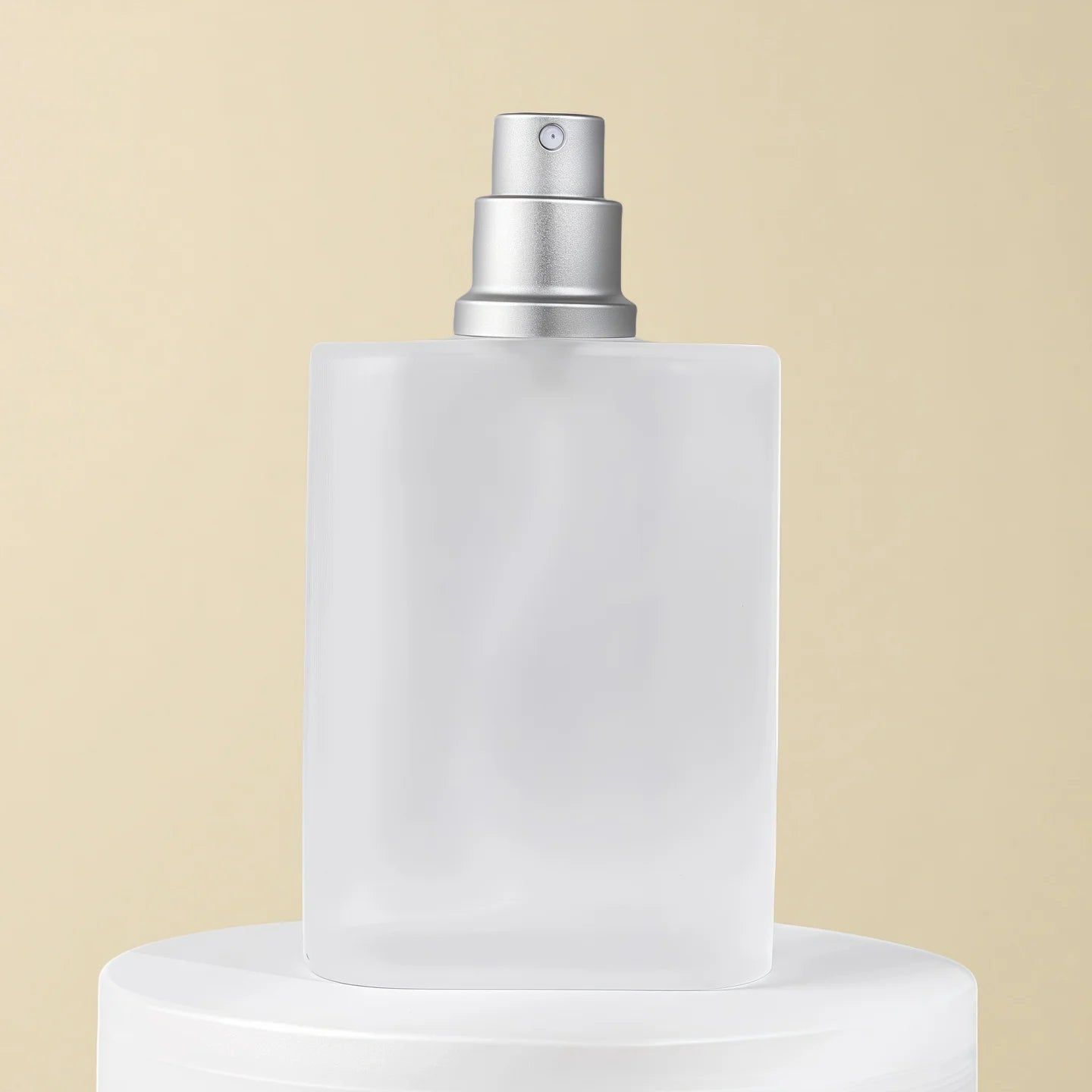 30/50ML Frosted Glass Perfume Bottle – Refillable Spray Atomizer | Empty Portable Bottle for Men & Women