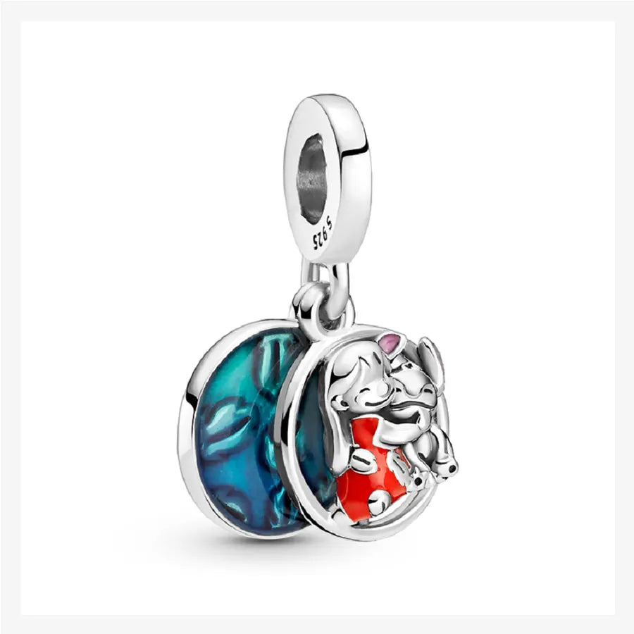 2025 925 Sterling Silver Lucky Ladybug Key Pendant Charm Bead | Fits Original Bracelet DIY Jewelry Making