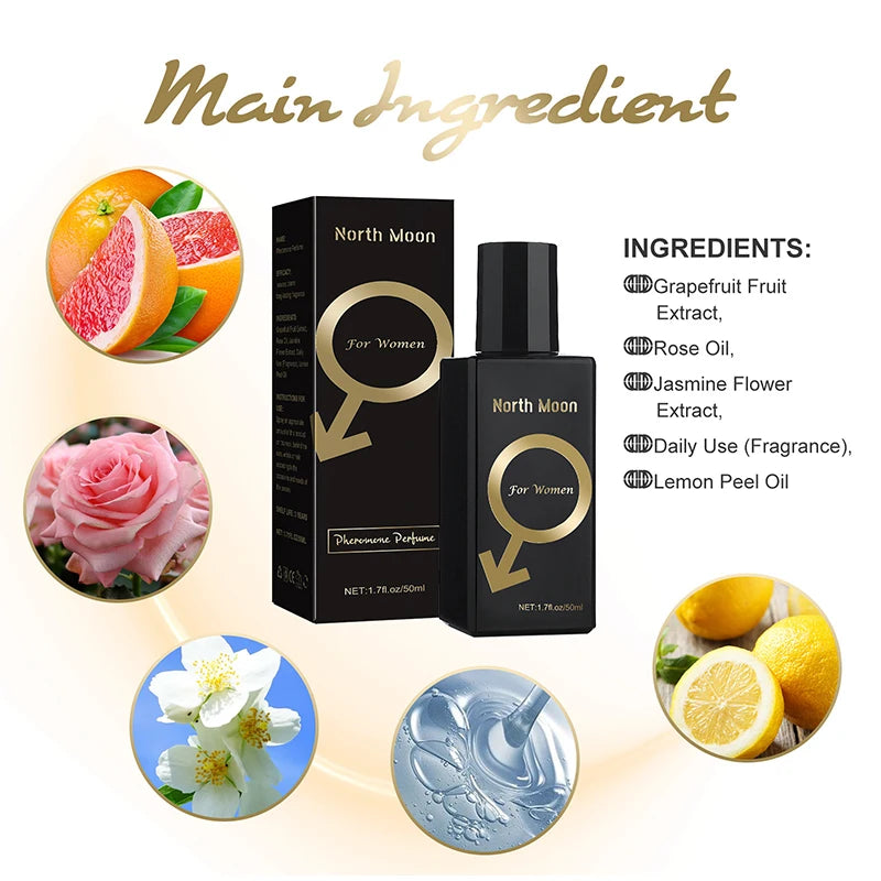 90ml Pheromone Seductive Perfume for Men – Long-Lasting Body Spray to Attract Women | Charming Flirting Dating Scent