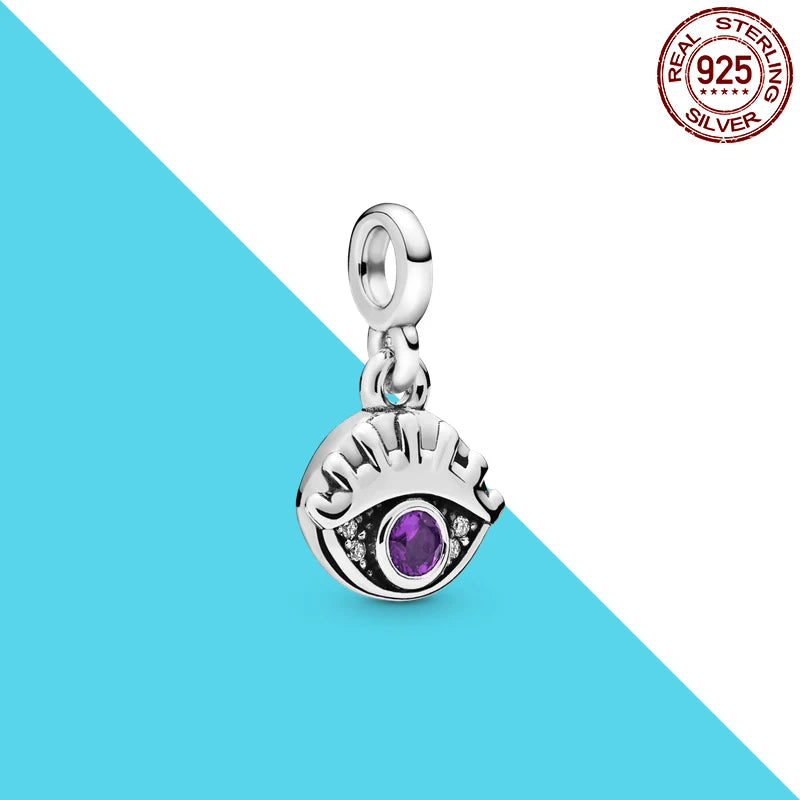 925 Silver 👁️ The Eye Medallion Pendant | Pandora Fit DIY Charm