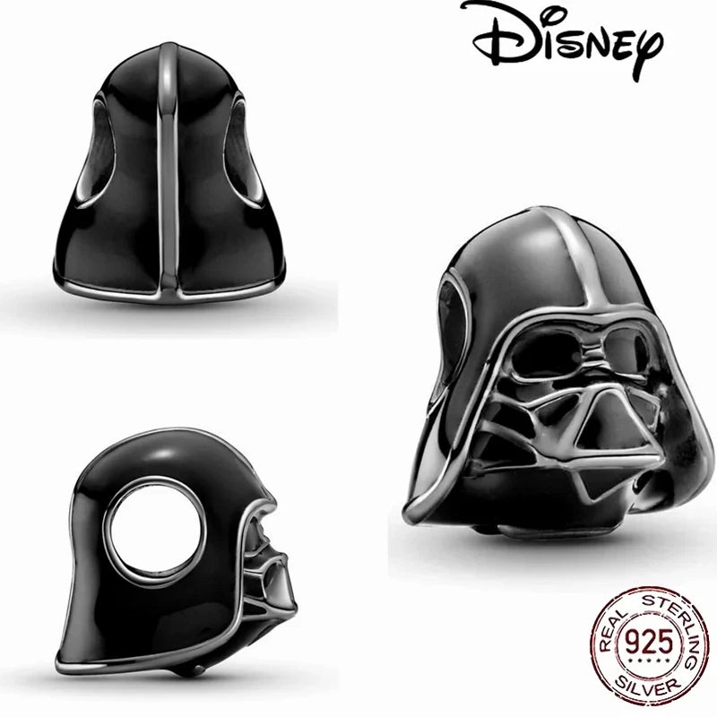 100% 925 Sterling Silver Disney Star Wars Charm Beads – DIY Bracelet Jewelry for Women