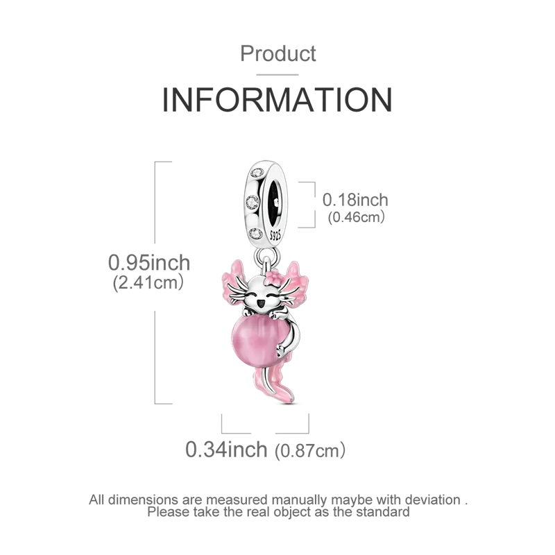 925 Sterling Silver Zircon Bowknot Heart Balloon Charms | Original Pendant Beads Fit Bracelet DIY Fine Jewelry for Women