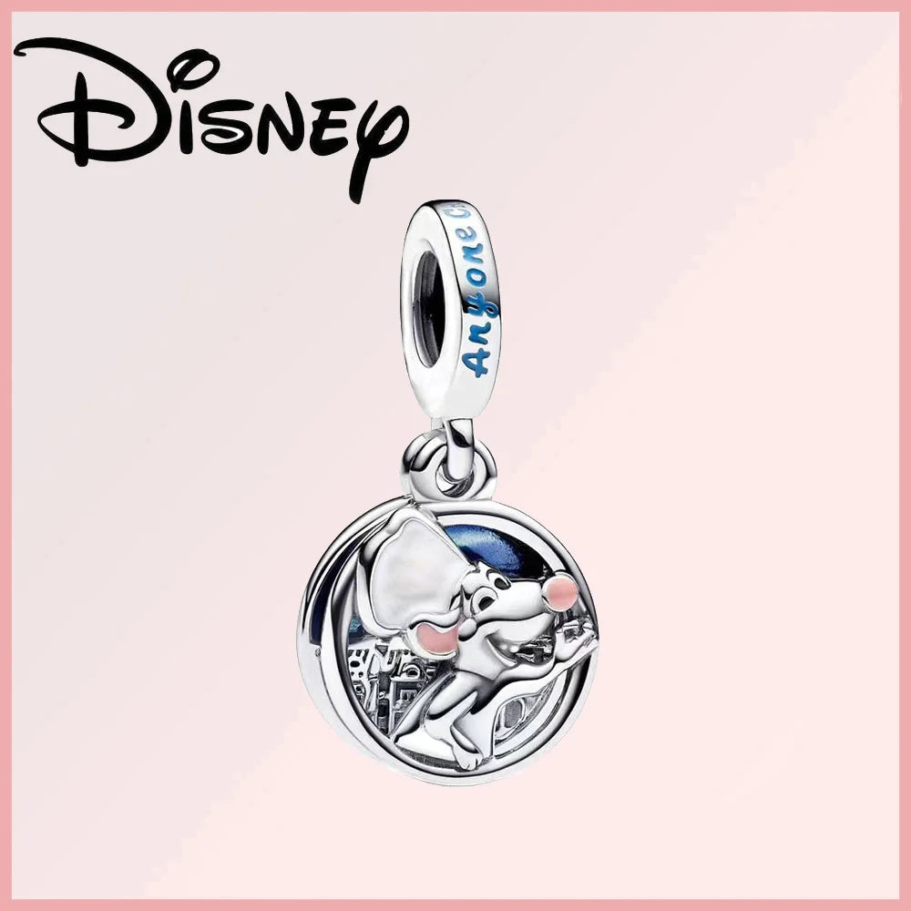 Disney Deadpool Stitch Minnie Winnie 925 Sterling Silver Dangle Charms – Fit Original Bracelet