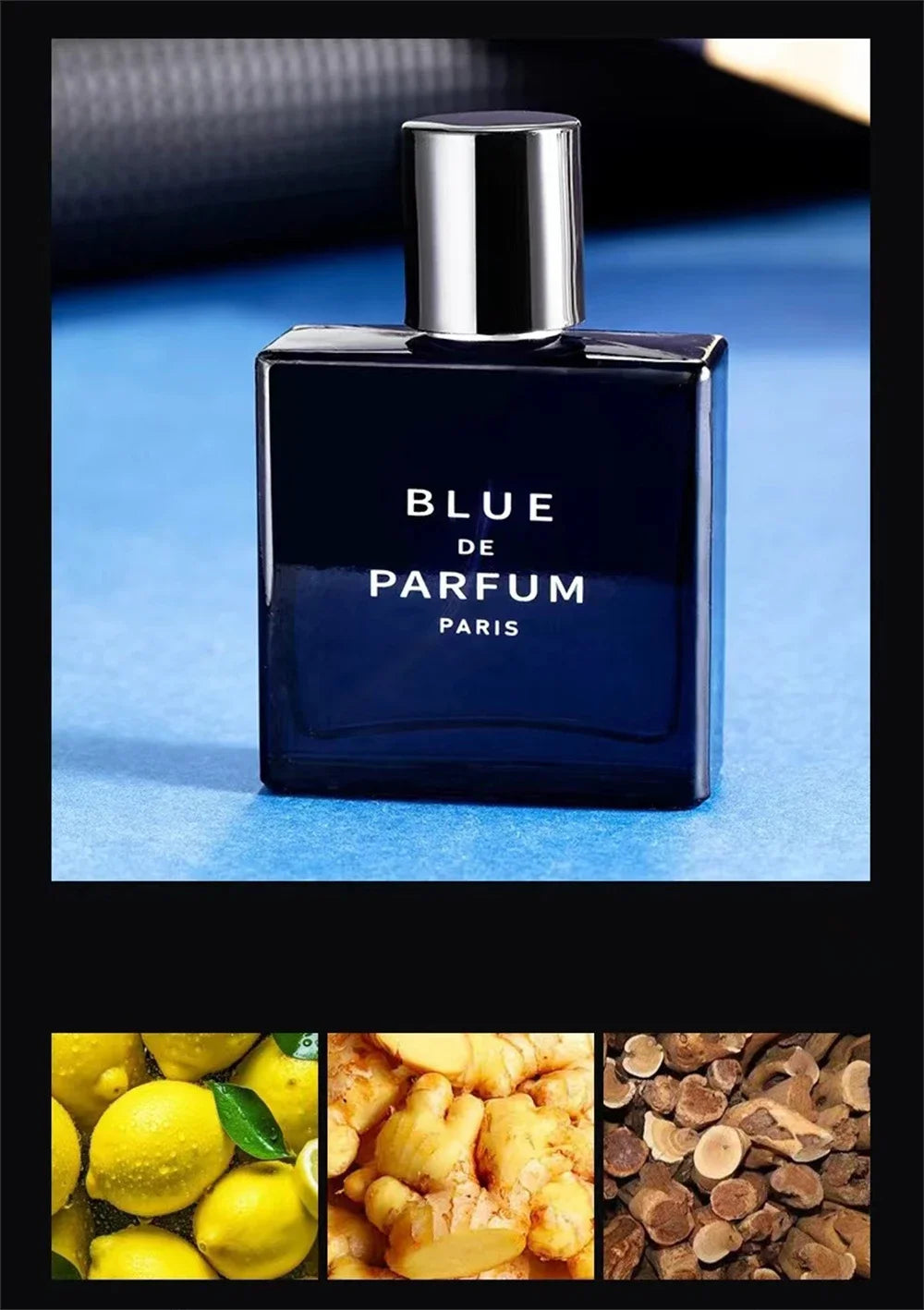 Luxury Brand Men’s Perfume Set – 4PCS Gift Box | 100ML Cologne Parfums Homme with Natural Floral & Fruity Masculine Scents