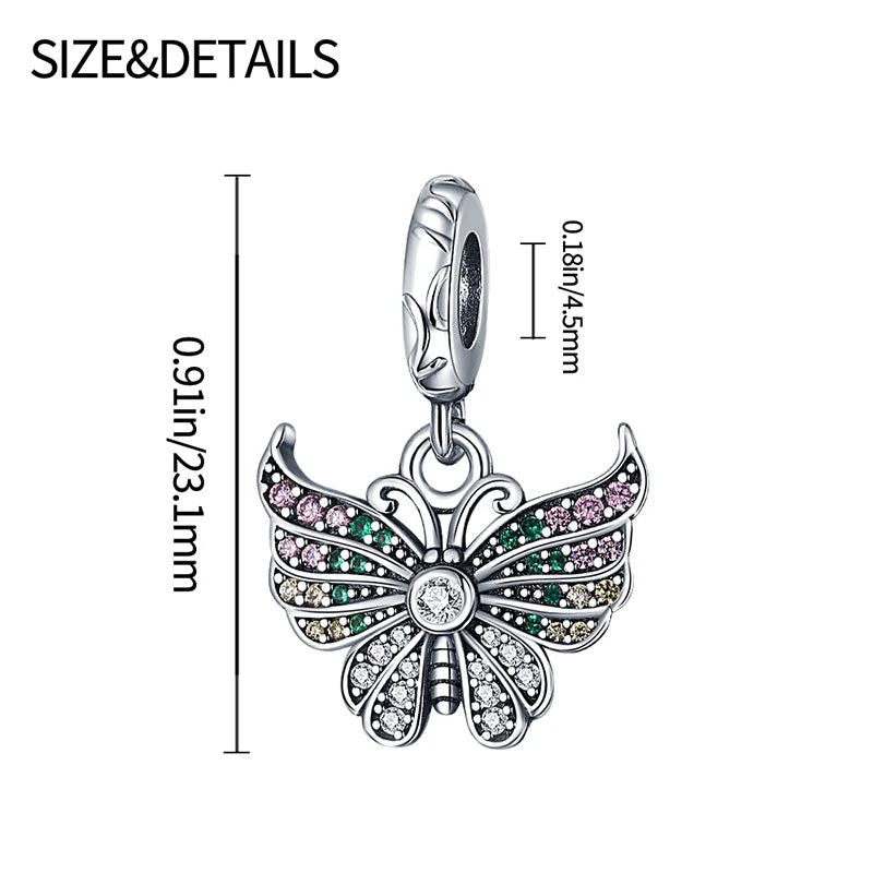 925 Sterling Silver Bee Series Charms | Fit Original Pandora Bracelet – DIY Women’s Jewelry Beads Hot Sale