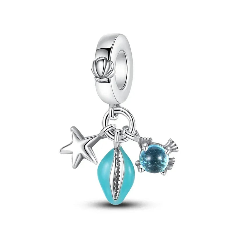 2025 Hot Sale 925 Sterling Silver CZ Pave Mother’s Embrace Dangle Charm | Fit Original Pandora Bracelet DIY Jewelry