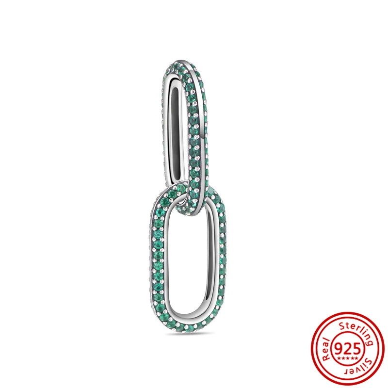 New 925 Sterling Silver ME Series Charms | Links Accessories for Original Bracelets & Necklaces DIY Jewelry Gift for Women