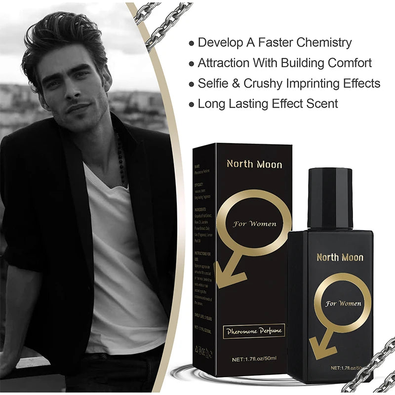 90ml Pheromone Seductive Perfume for Men – Long-Lasting Body Spray to Attract Women | Charming Flirting Dating Scent