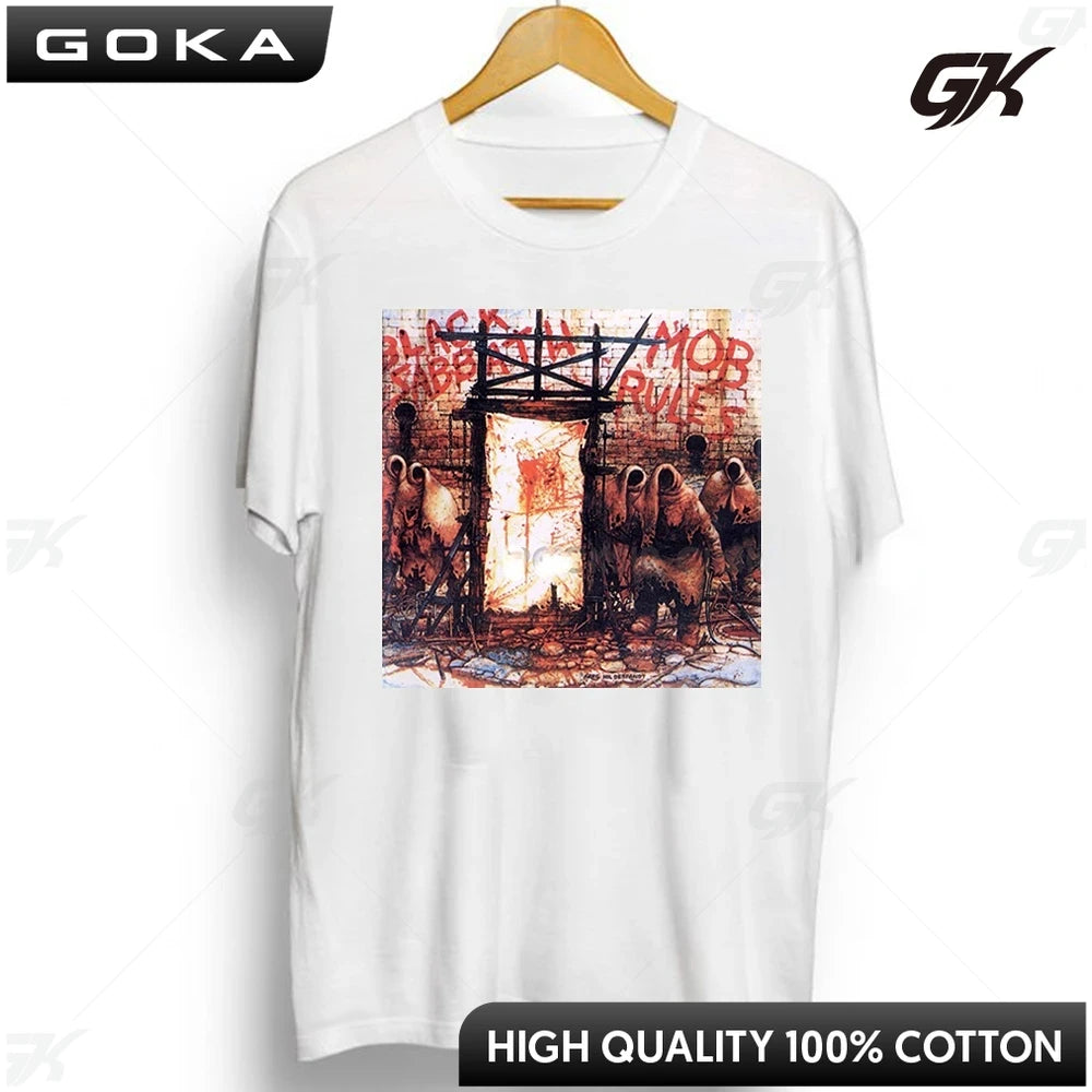 Black Metal Rock Band T-Shirt | Men & Women Casual Graphic Unisex Tee