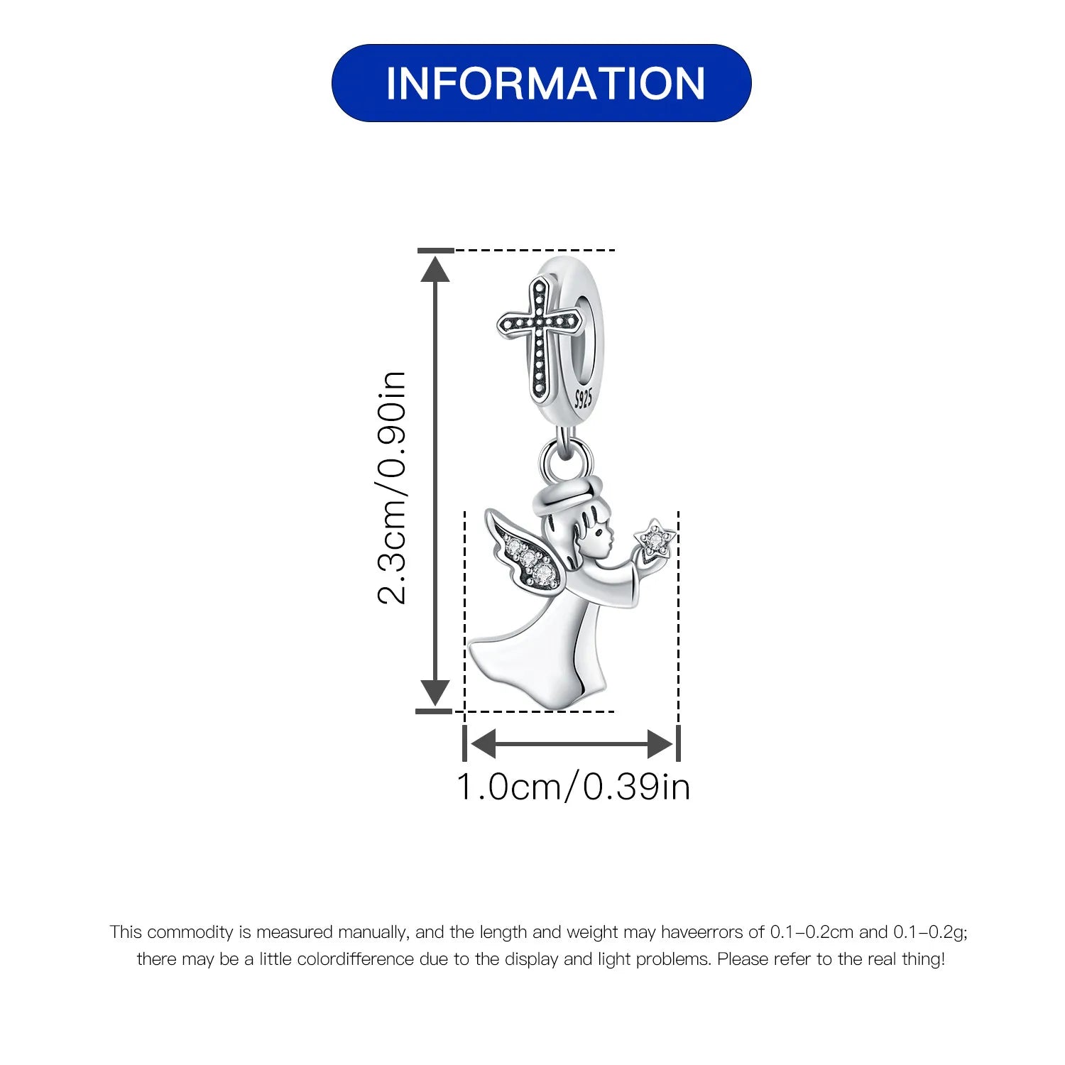 Orstarry 925 Sterling Silver Cartoon Nurse Charm Bead | Cute DIY Bracelet Jewelry Gift for Women