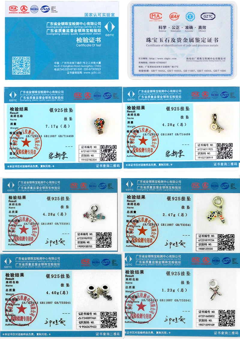 Silver Clasp 925 Sterling Silver Round Daisy Charm Beads | Safety Chain Pendant for Original Bracelets Jewelry