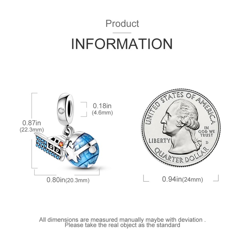 100% 925 Sterling Silver Dinosaur Frog Butterfly Charms Beads | Fit 4mm Bracelets DIY Anniversary Jewelry