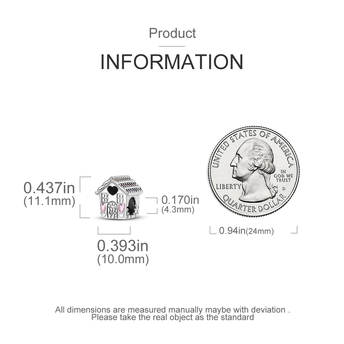 925 Sterling Silver Mother Daughter Love Embrace Pendant Charm | Heart Shaped Bracelet Bead DIY Fine Jewelry Gift