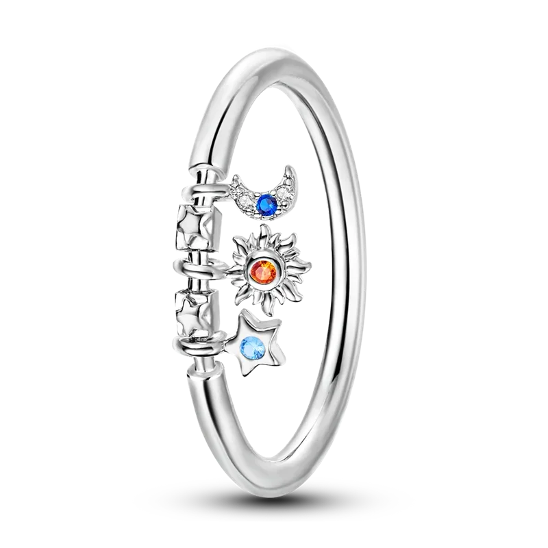 925 Sterling Silver Eternal Love Dewdrop Firefly Glow-in-the-Dark Ring for Women | Fashion Engagement & Wedding Jewelry