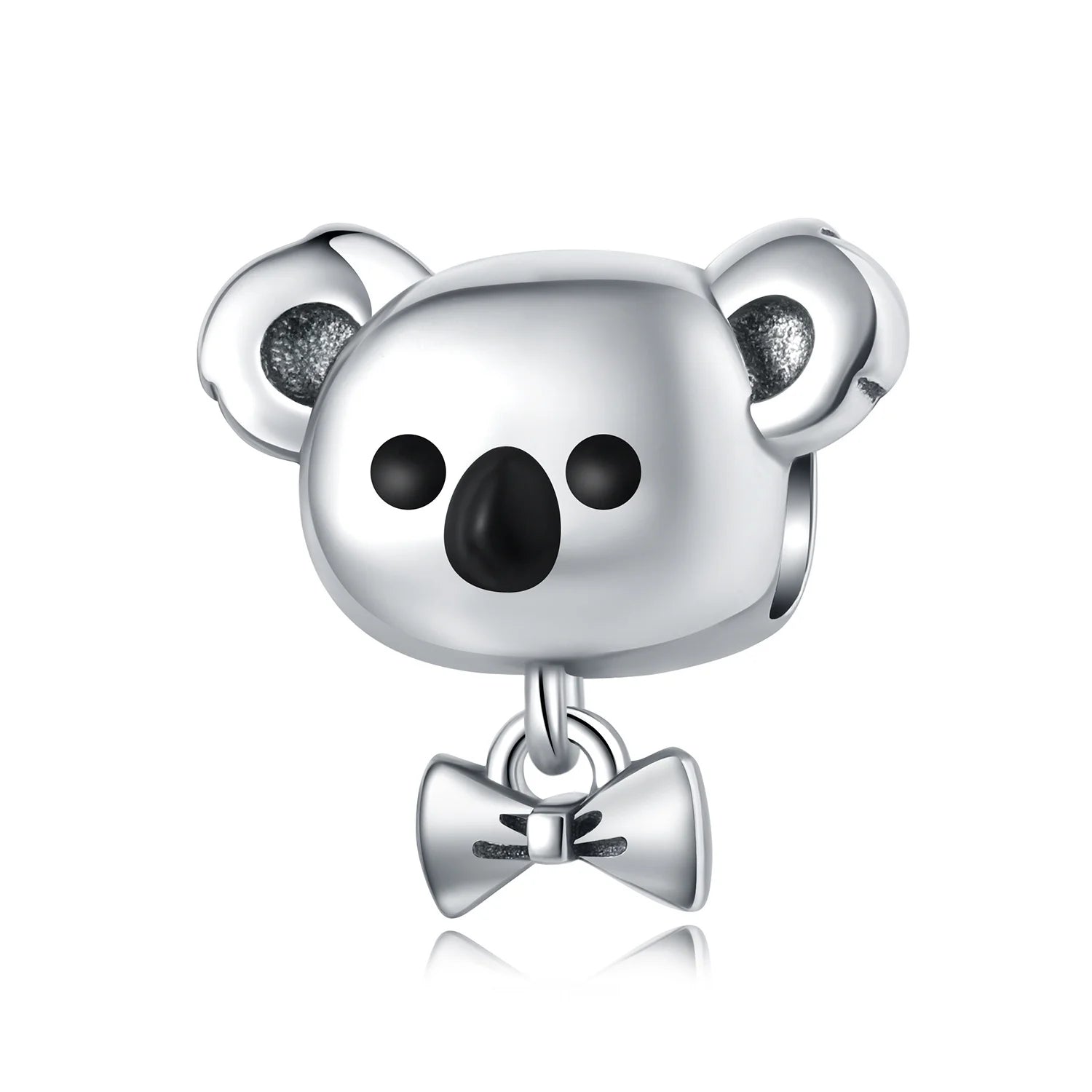 925 Sterling Silver Cute Panda & Penguin Charm Bead | Fun Animal Pendant for Women DIY Bracelet Jewelry Gift