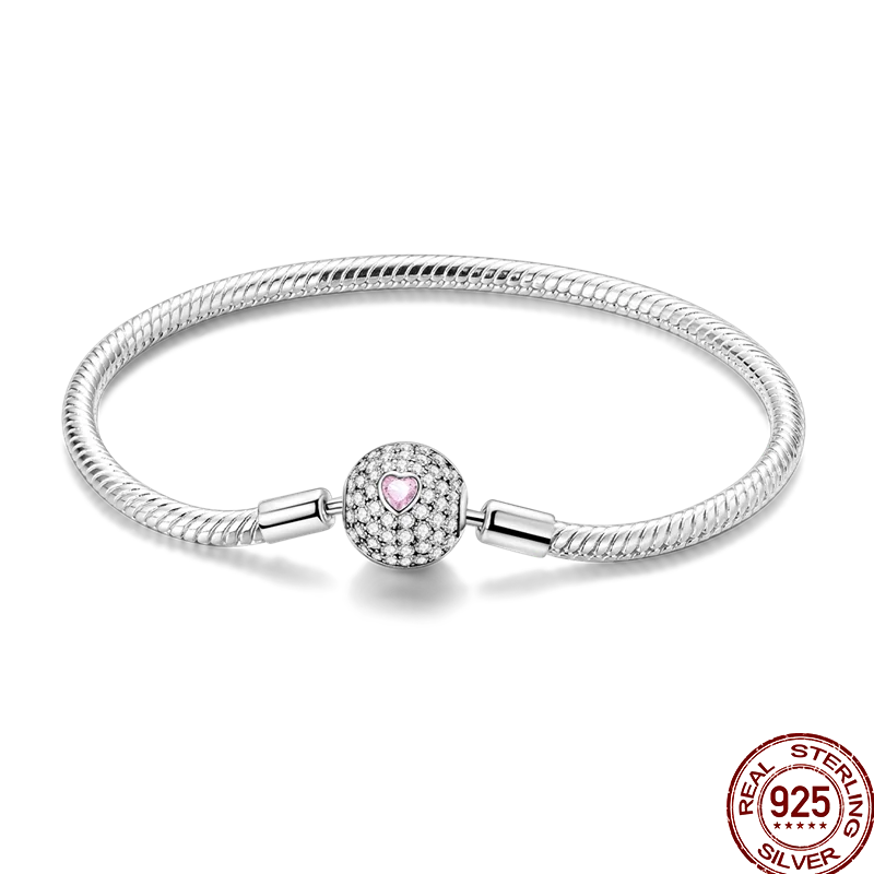 925 Sterling Silver Rainbow Leather Braided Bracelet | Eternal Love Stars & Moon Charm – DIY Women’s Beaded Jewelry Gift