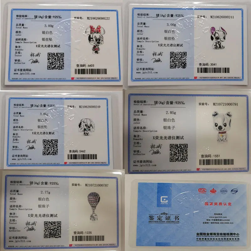 100% 925 Sterling Silver Disney Star Wars Charm Beads – DIY Bracelet Jewelry for Women