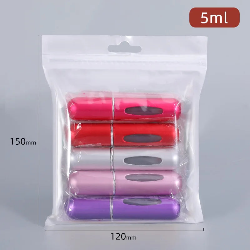 5ml Perfume Refillable Bottle | Portable Mini Atomizer Spray | Travel Refillable Fragrance Pump Container