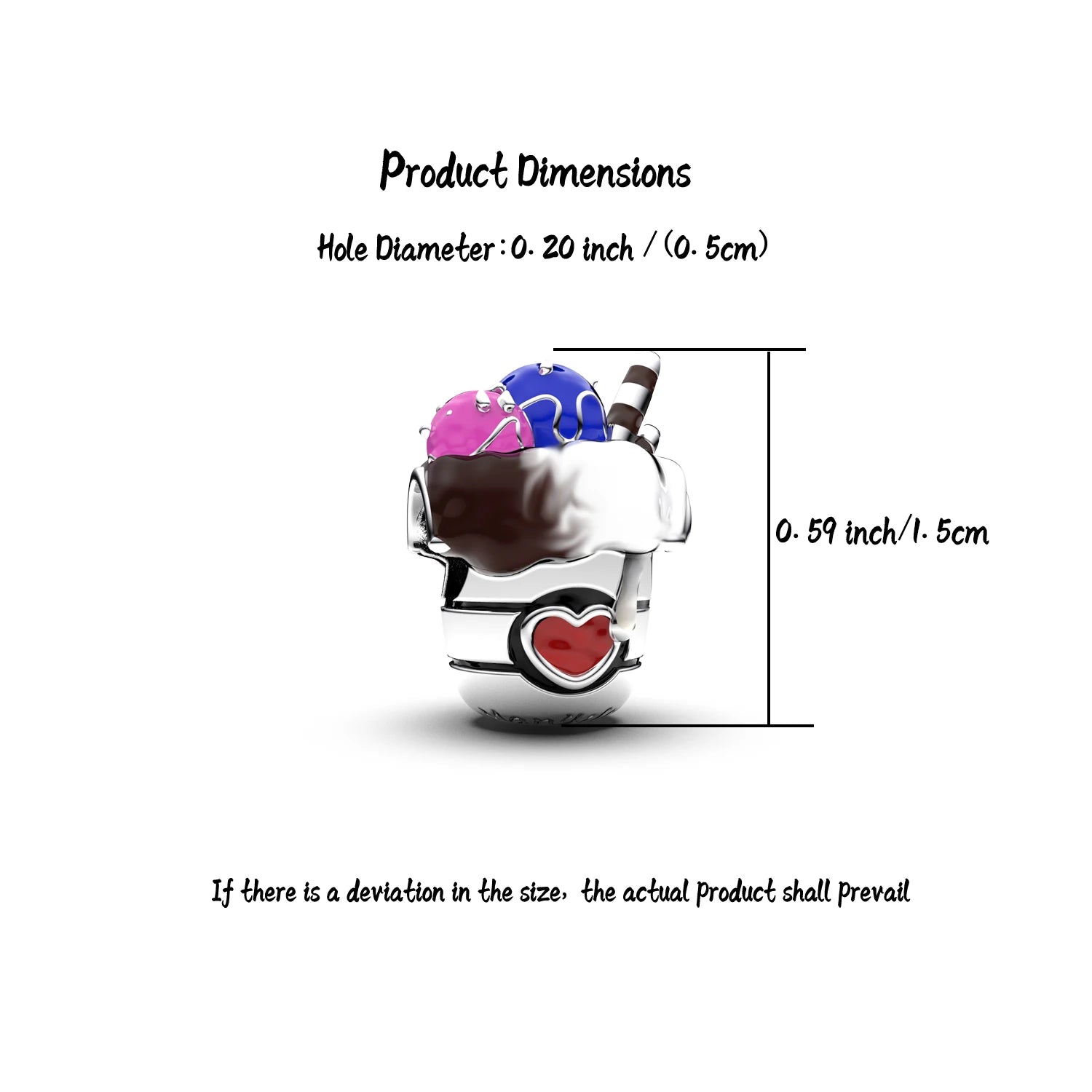 High-Quality 925 Silver Beads for Jewelry Making | Phone Charm, Pendant & Bracelet Accessories