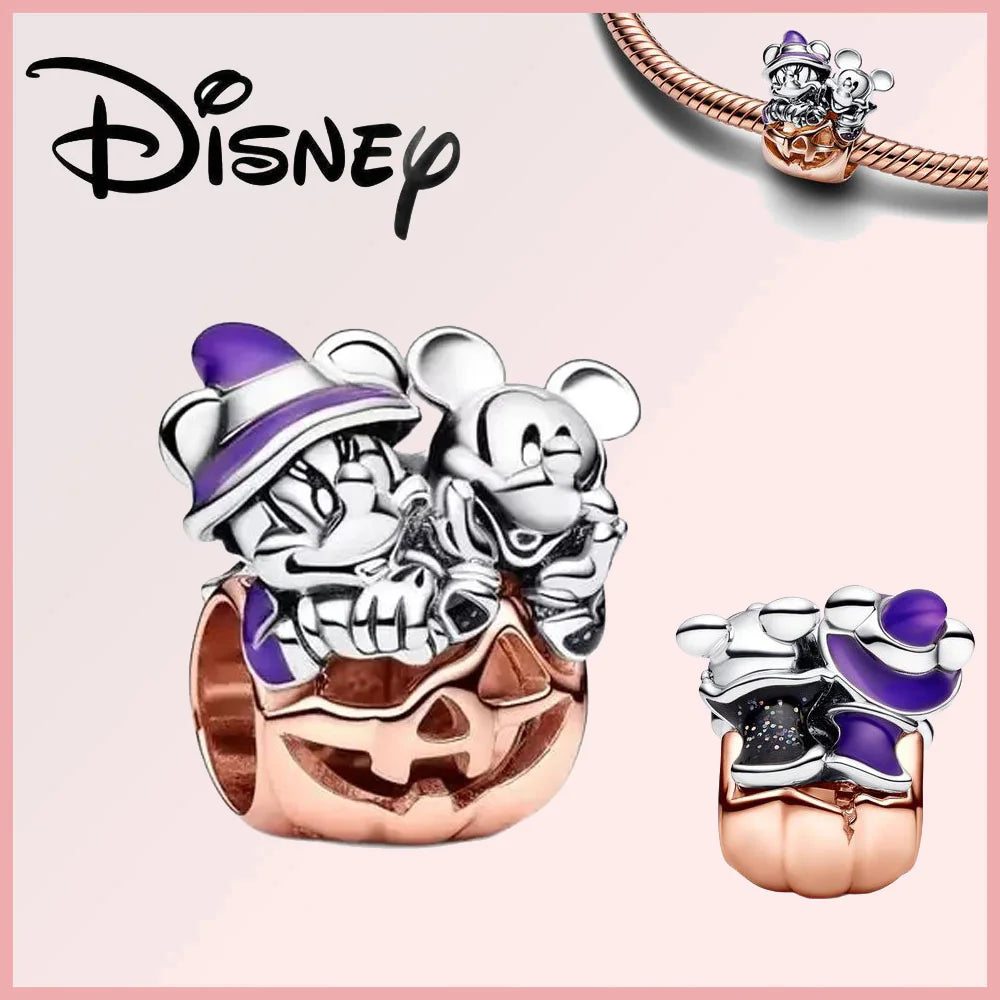 Disney Deadpool Stitch Minnie Winnie 925 Sterling Silver Dangle Charms – Fit Original Bracelet