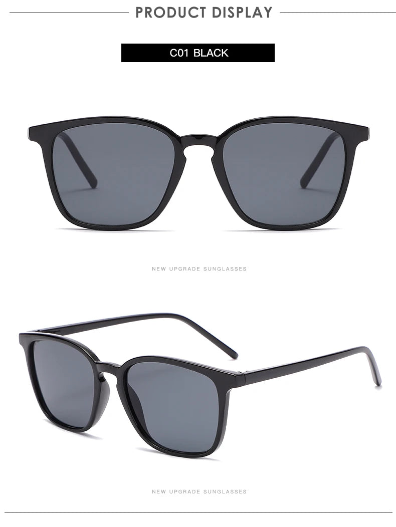 Fashion Small Square Sunglasses – Men & Women Colorful Frame Y2K Retro Gradient Sun Glasses | Hip Hop Shades UV400