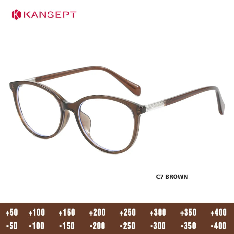 KANSEPT Women’s Grade Glasses – Photochromic Myopia Eyeglasses & Sunglasses | Men & Women Fashion Reading Eyewear