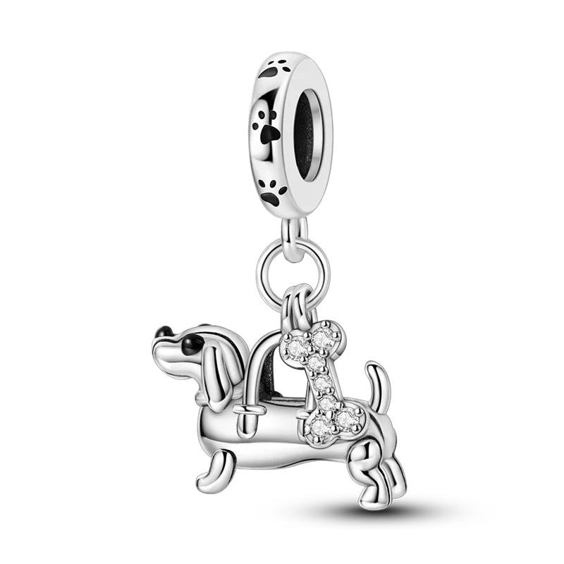 Animal Series 🦊🐘 925 Silver Charms | Horse, Fox, Llama, Snake & More