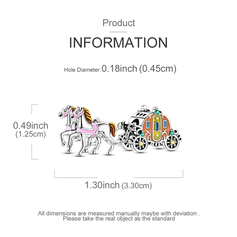 925 Sterling Silver Golden Autumn Charms | Maple Leaf & Pumpkin Beads Fit Original Bracelet DIY Jewelry Gift