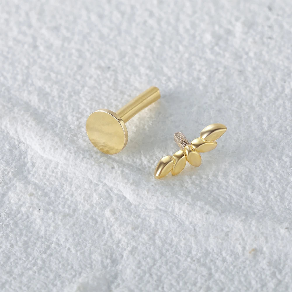 Aide 925 Sterling Silver Geometric Multi Piercing Stud Earrings for Women – K Gold Tassel Elegant Jewelry Gift