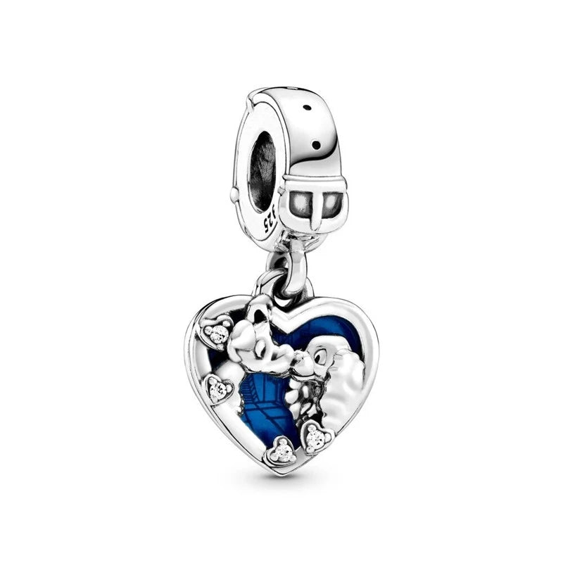 Hot Sale 925 Sterling Silver Princess Charm – DIY Women’s Bracelet Gift