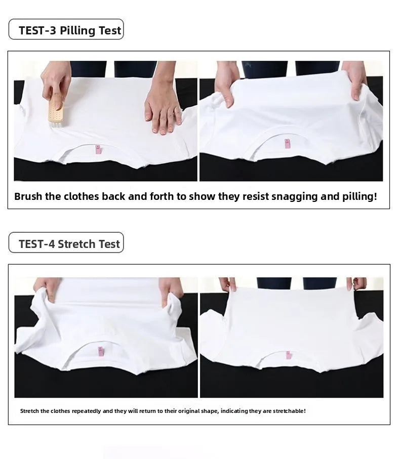 Women’s Long Sleeve Cotton T-Shirt | Fleece-Lined White Base Layer | Loose Fit Autumn Inner Wear