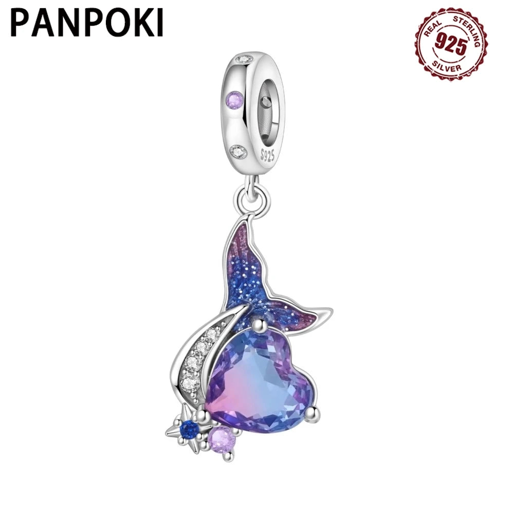 PANPOKI 925 Sterling Silver Little Devil Charm Beads | Fit Original Bracelet Pendant DIY Trendy Women Jewelry Gift