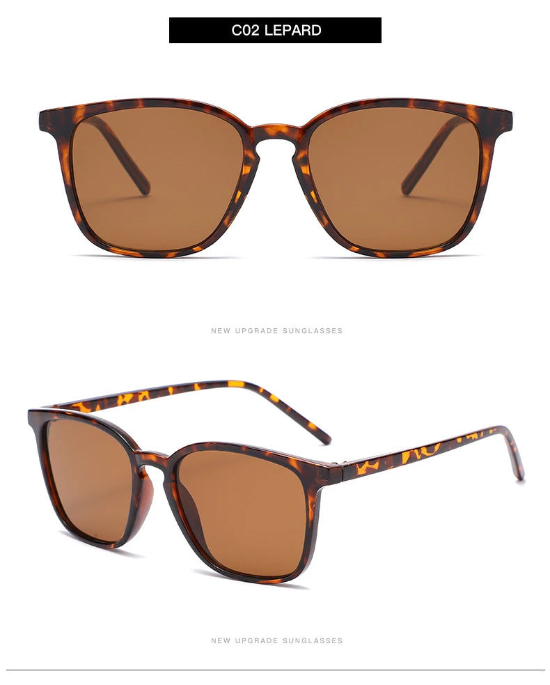 Fashion Small Square Sunglasses – Men & Women Colorful Frame Y2K Retro Gradient Sun Glasses | Hip Hop Shades UV400