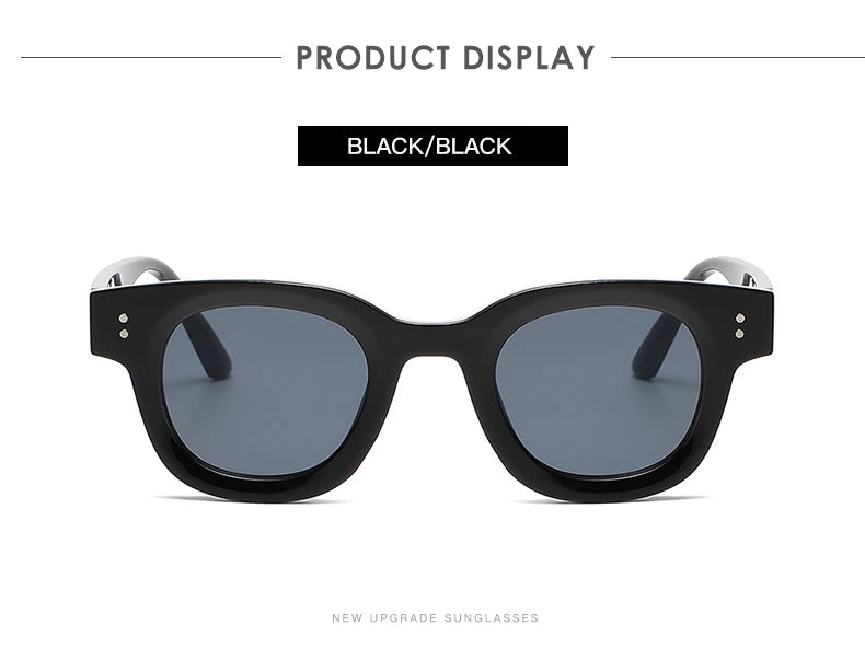 New Fashion Classic Retro Oval Frame Sunglasses 2024 – Ocean Film Small Frame Street Photo Sun Glasses for Women