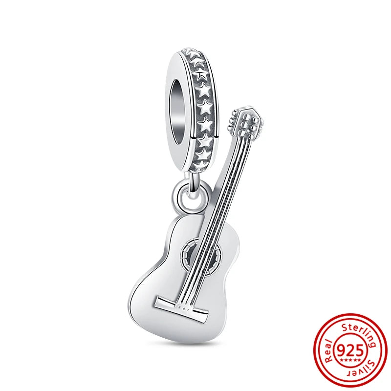 2025 Classic 925 Sterling Silver Aircraft Whistle Gear Charms | Fit Original Bracelet DIY Jewelry Birthday Gift