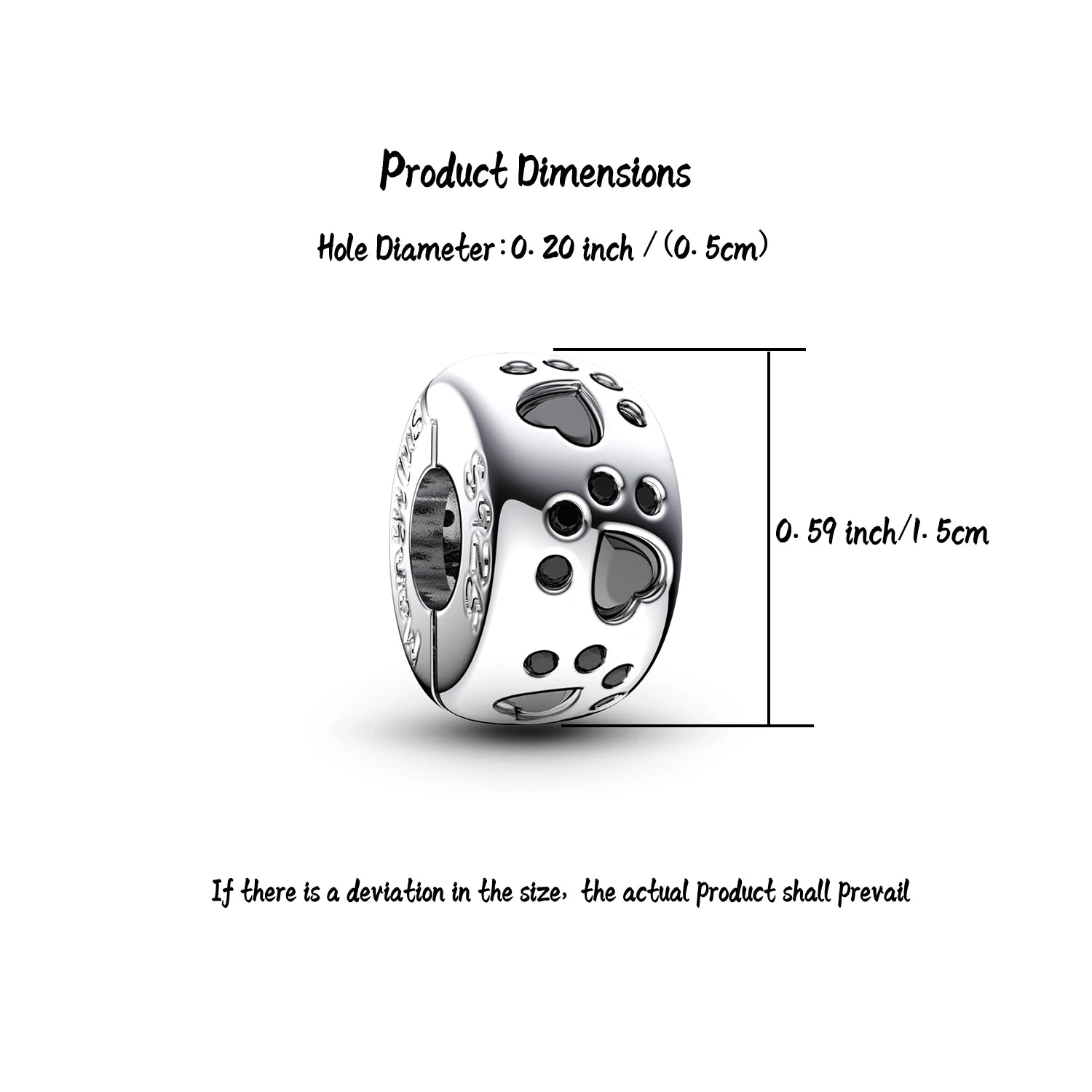 Original 925 Sterling Silver Italian Charm Bracelet – Women’s Fashion Jewelry & Silver Trinket Accessories