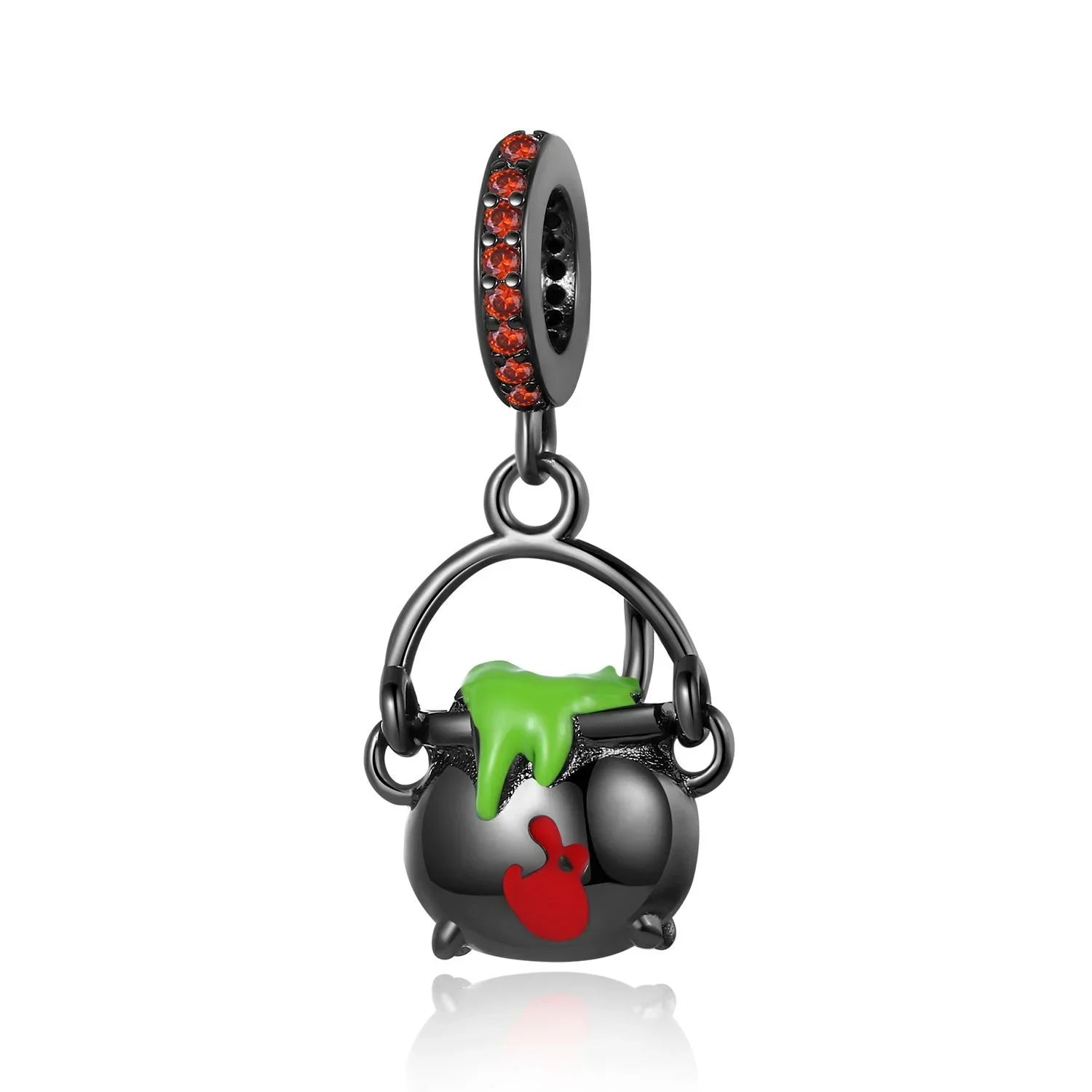 Original 925 Sterling Silver Halloween Charms | Pumpkin, Skull, Witch & Ghost Beads for Earrings, Pendants, Bracelets & Necklaces