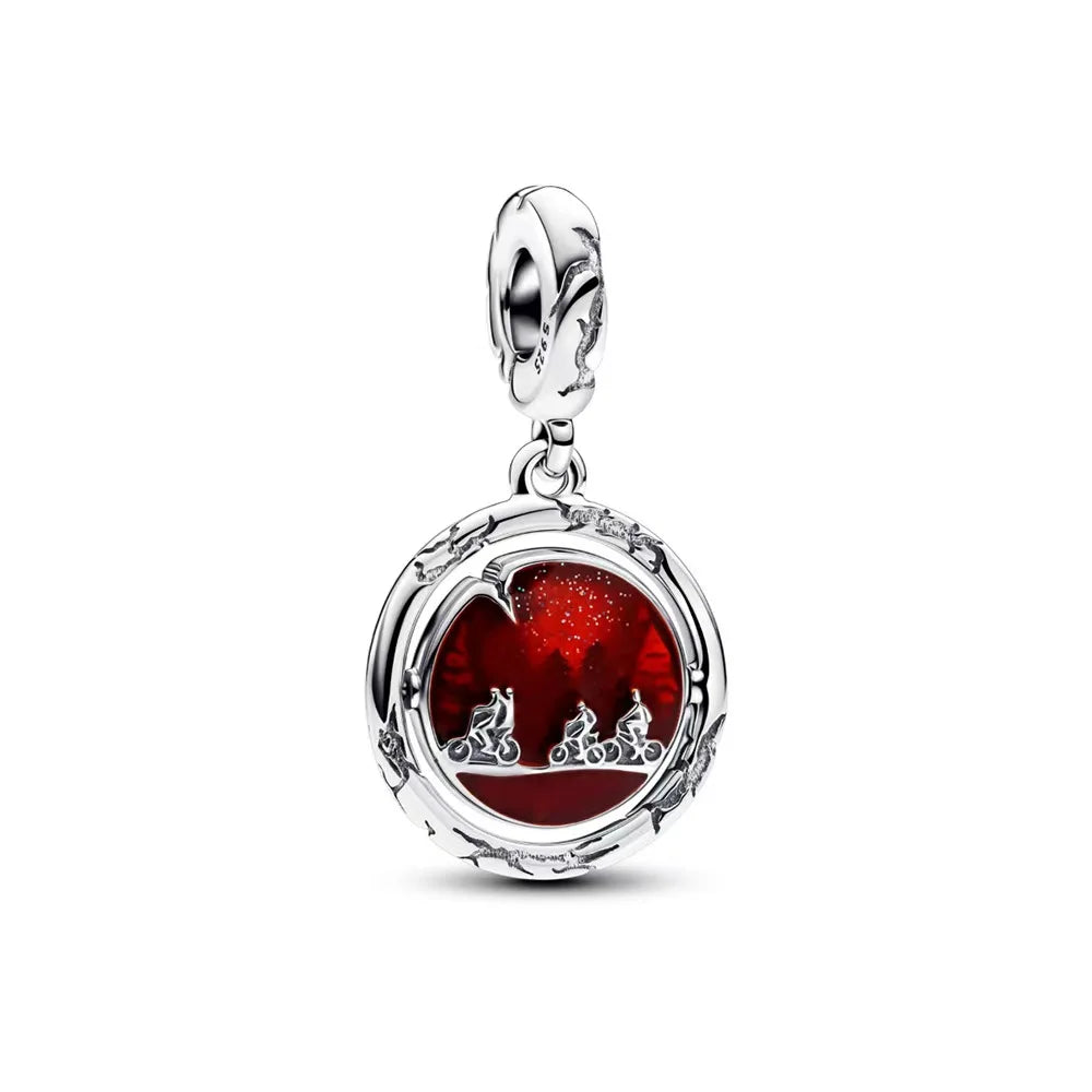 2025 925 Sterling Silver Lucky Ladybug Key Pendant Charm Bead | Fits Original Bracelet DIY Jewelry Making