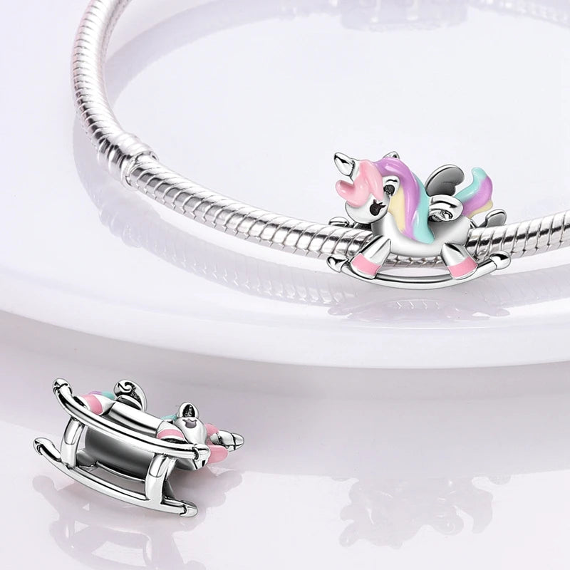 Cute Animal Puppy & Cat Charms | Fit Original 925 Sterling Silver Bracelet – DIY Women’s Fine Jewelry Beads