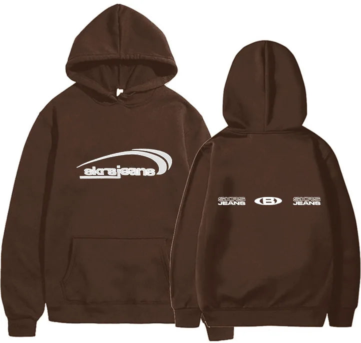 Women’s Plus Size Hooded Sweatshirt | Solid Color Letter Print Plush Long Sleeve Pullover | Casual Cozy Top